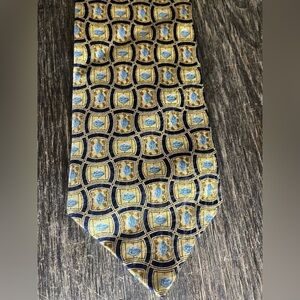 Vintage Pfizer pharmaceutical little blue pill silk tie